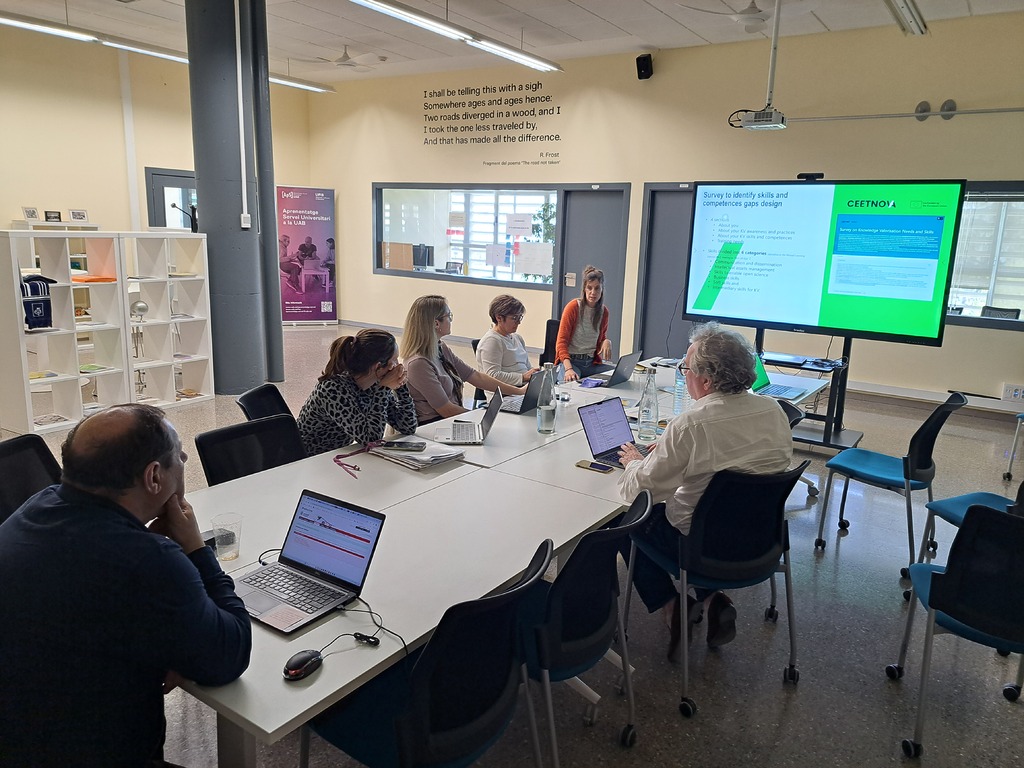 European partners at CEETNOVA training session